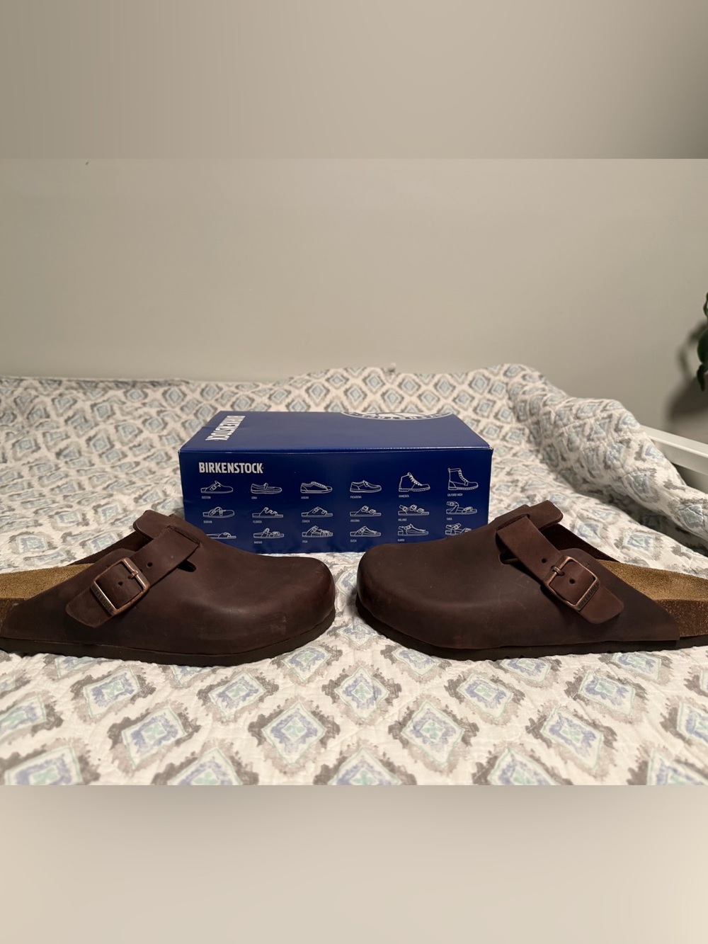 Birkenstock Boston Clog in Dark Brown - Picture 3 of 5